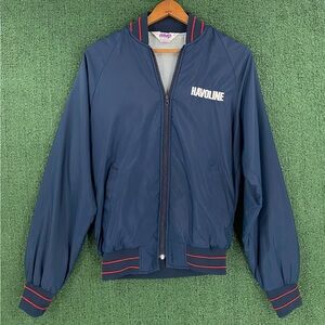 Vintage 80’s Havoline Oil Bomber Jacket Men’s Size Small USA Made